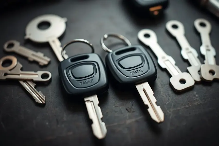 Spare car key cut and programmed on site, Leander
